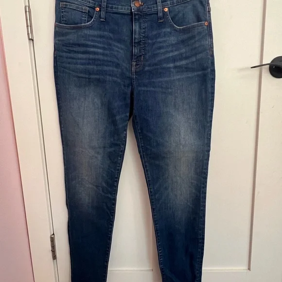 Madewell 9” Mid-Rise Skinny Jeans - Magic Pockets, Size 32, NWT - Picture 3 of 6